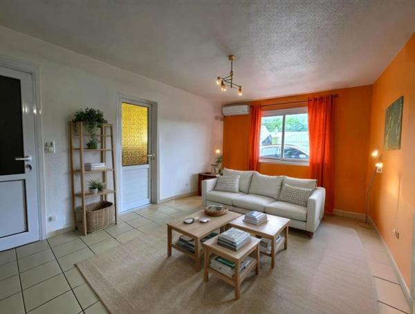 Maison 4 chambres + dépendance, à 5 min de Petit-Bourg, secteur résidentiel à Goyave