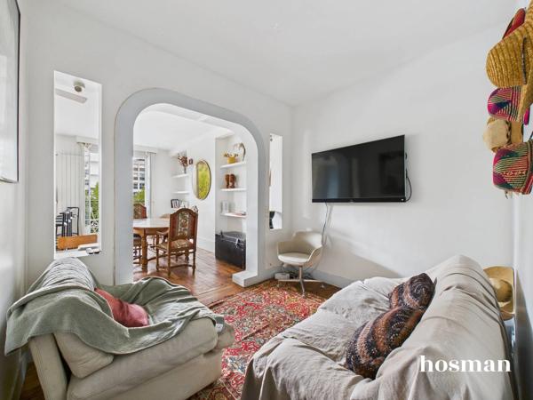 Appartement traversant lumineux 3 pièces - 65 m2 - Avaec balcons - Boulevard Bineau, Neuilly-sur-Seine