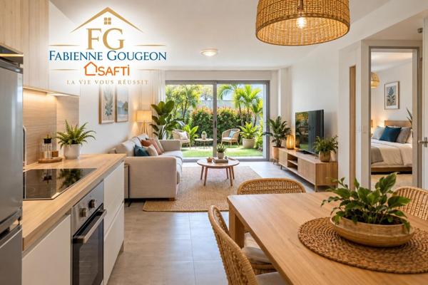 T2 en rez-de-jardin avec jardin privatif – Les Terrasses du Marin