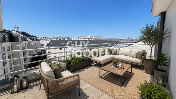 QUAI MAGELLAN – T2 DUPLEX AVEC GRANDE TERRASSE ET BOX