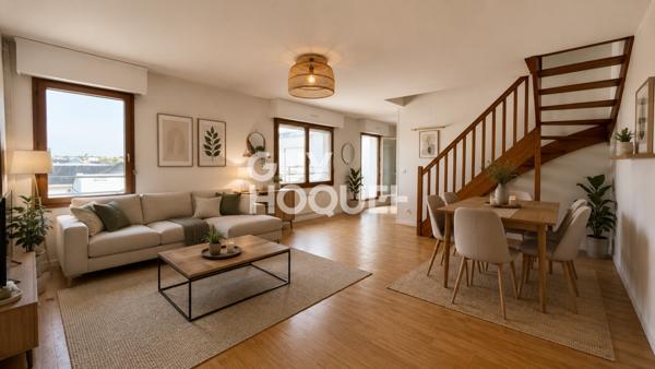 QUAI MAGELLAN – T2 DUPLEX AVEC GRANDE TERRASSE ET BOX