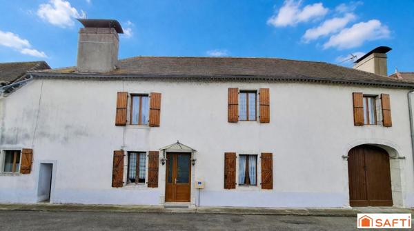 Maison de caractère – 5 chambres – Beaux volumes