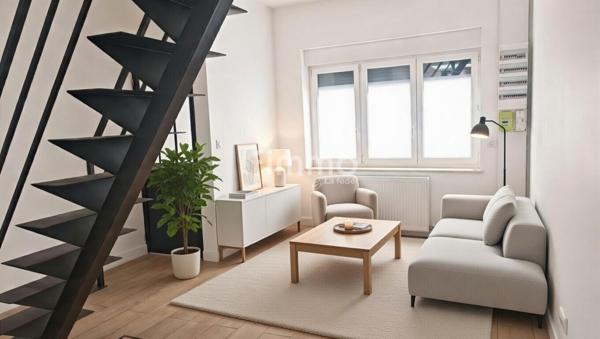 Maison de ville entièrement rénovée avec jardin