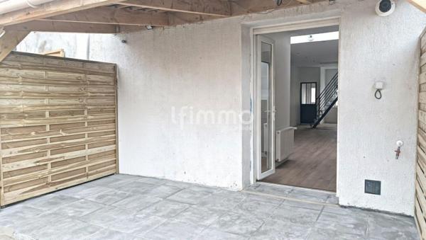 Maison de ville entièrement rénovée avec jardin