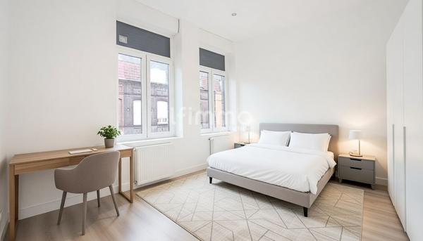 Maison de ville entièrement rénovée avec jardin