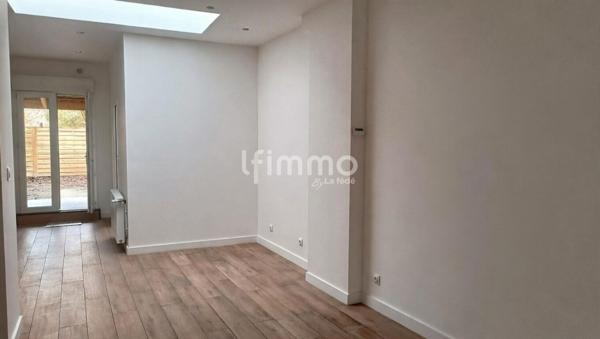 Maison de ville entièrement rénovée avec jardin