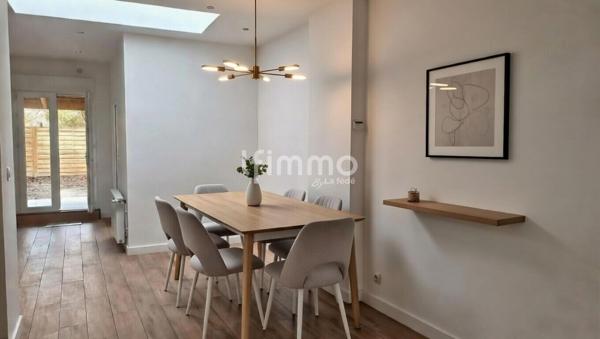 Maison de ville entièrement rénovée avec jardin