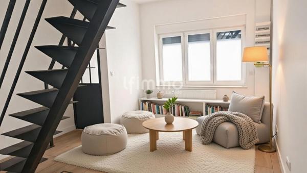 Maison de ville entièrement rénovée avec jardin