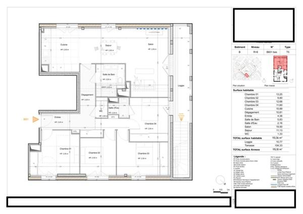 À vendre – Spacieux T5 d’exception à Nantes (44), proche Gare & Jardin des Plantes