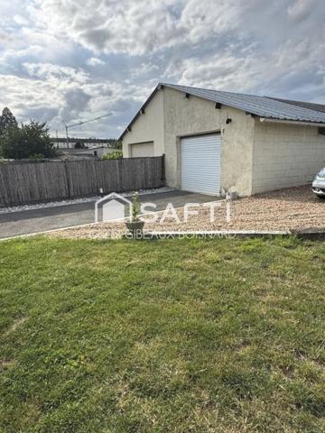 Maison familiale 4 chambres, garage, terrain, proche commodités