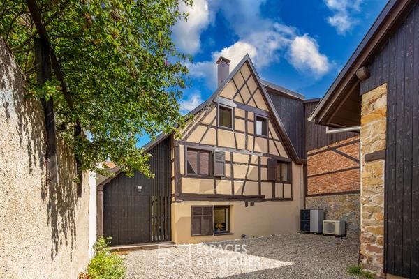 Maison vigneronne rénovée avec dépendance au coeur du village