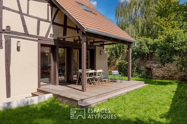 Maison vigneronne rénovée avec dépendance au coeur du village