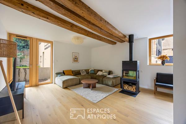 Maison vigneronne rénovée avec dépendance au coeur du village