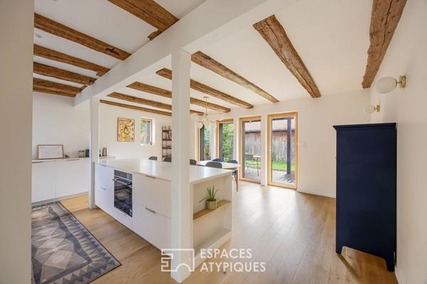 Maison vigneronne rénovée avec dépendance au coeur du village