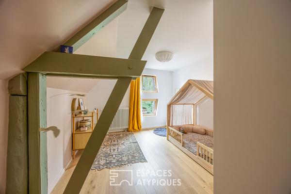 Maison vigneronne rénovée avec dépendance au coeur du village