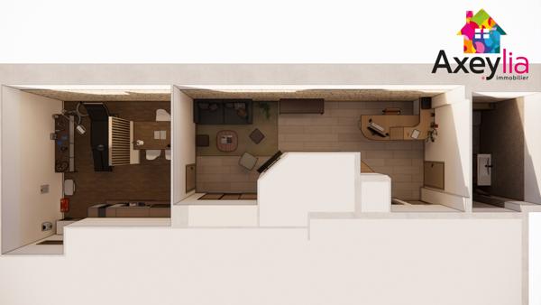 Le Coteau (42120) A LOUER - LE COTEAU - LOCAL PROFESSIONNEL ENTIÈREMENT RÉNOVÉ DE 53M2