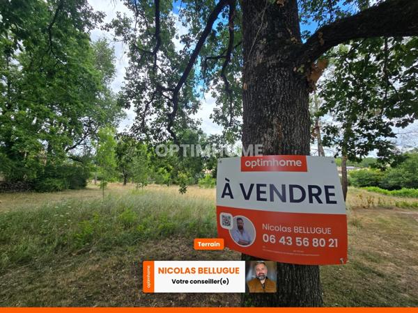 Terrain constructible et viabilisé à vendre