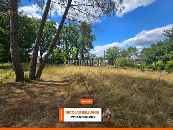 Terrain constructible et viabilisé à vendre