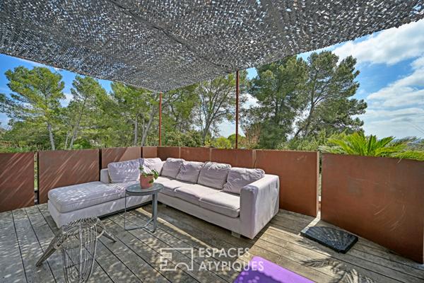 Lumineuse villa contemporaine avec bassin 15m