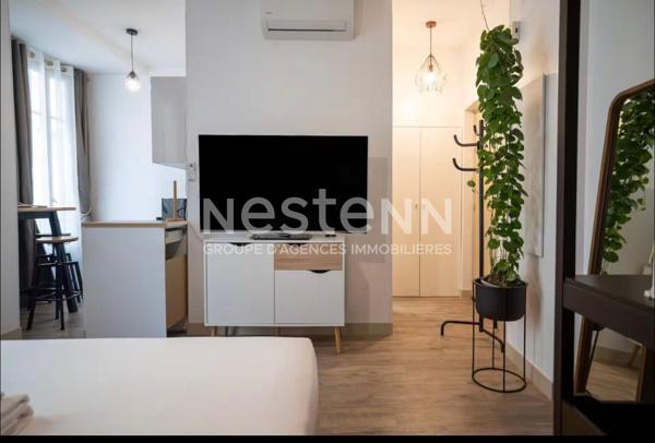 location étudiante de sept à juin - Appartement T1 à louer - Nice Port, emplacement privilégié
