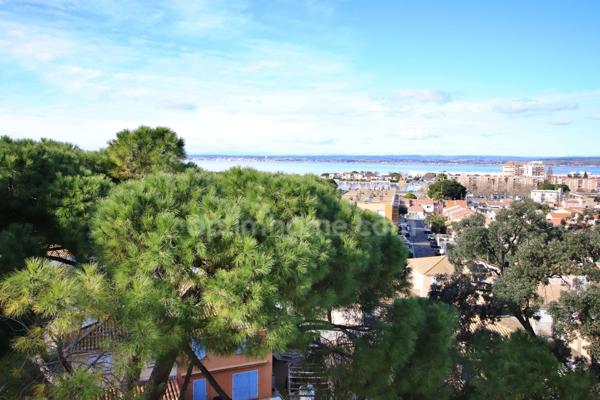 Sète Métairies – Dernier étage avec terrasse, vue mer, ascenseur, parking + cave (56 m²)
