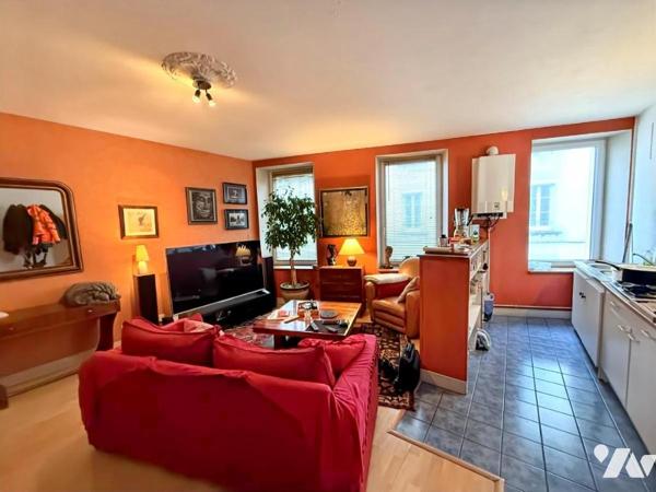 CHERBOURG appartement 55m² 1er étage petit copro quartier du Voeu