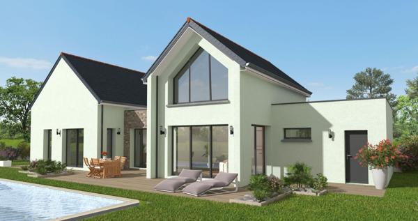 Terrain + Maison à vendre 3 pièces - 101 m²