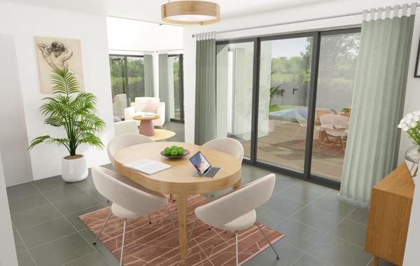 Terrain + Maison à vendre 3 pièces - 101 m²