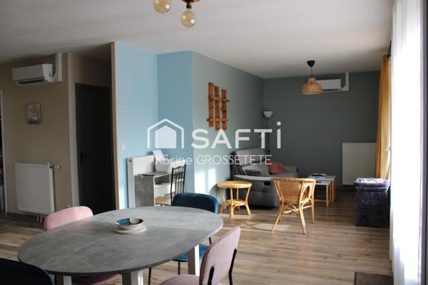 Maison 84m² sur terrain de 764m²