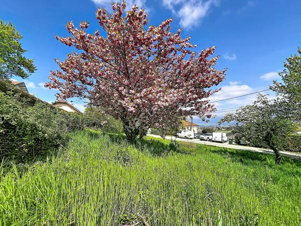 POISY _ Terrain constructible et viabilisé, de 895 m², à vendre