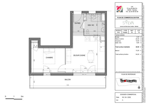 Appartement T2