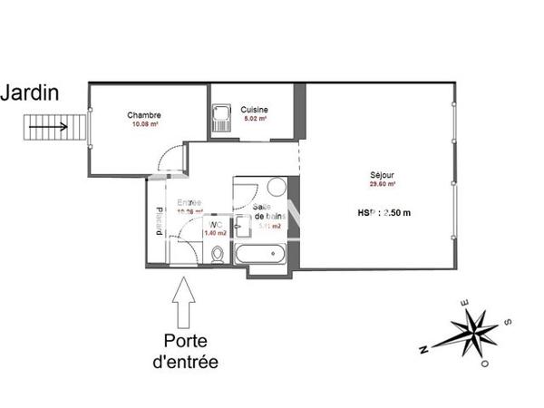 Location Appartement 2 pièces 61.25 m² - 64 BOULEVARD DES EPINETTES Divonne Les Bains 01220