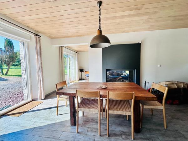 Maison à vendre 6 pièces avec deuxième maison à rénover, double, garage, 11700 m2 terrain LE MESNILBUS (50)