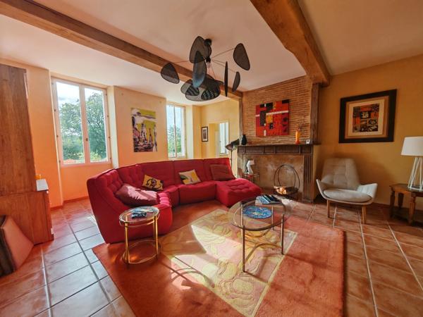 Maison de maître du XIXᵉ siècle entièrement rénovée — 262 m² sur 2 hectares — Eauze