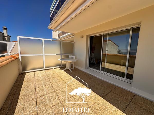Appartement vue mer avec terrasse et parking