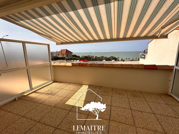 Appartement vue mer avec terrasse et parking