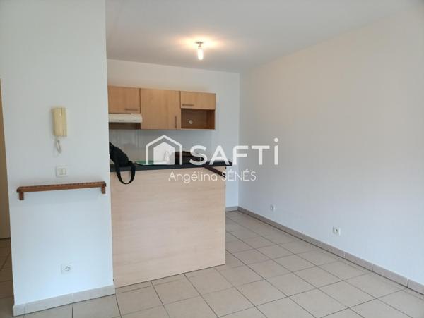 Bel appartement T2 dans résidence sécurisée