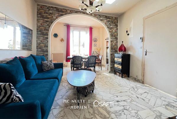 Maison 3 pièces 2 chambres 65m2 + combles