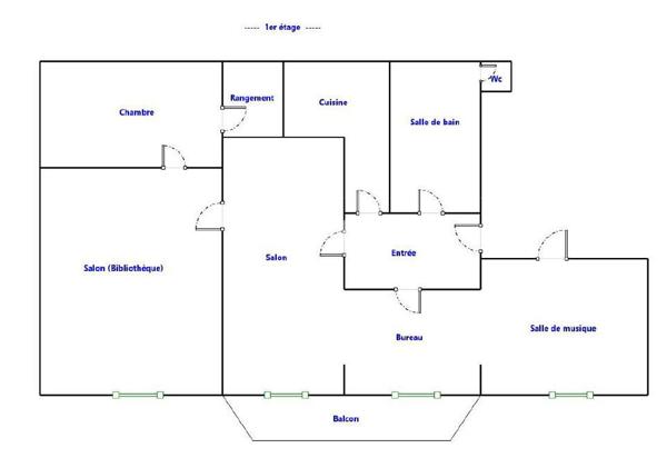 Appartement T4 de 92 m² - Montpellier Gambetta