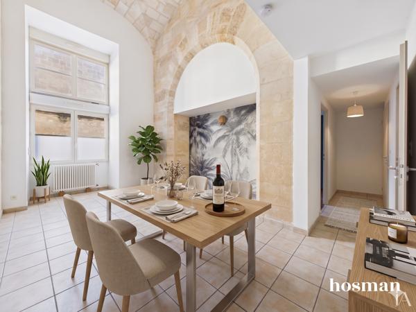 Duplex 3 pièces de 60m² avec parking (en sus) et cave - 15 Rue Judaïque, Bordeaux