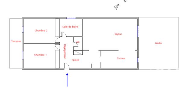 Appartement à vendre 3 pièces 66,1 m² Puteaux