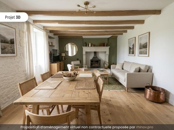 Maison à vendre |  Montignac-le-Coq |  3 pièces | 110 m²
