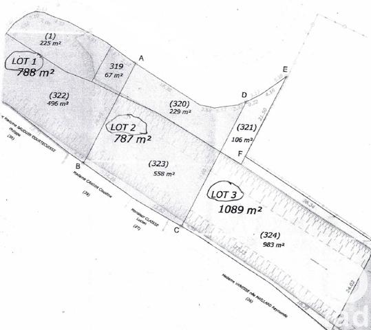 Terrain à vendre 787 m² Neuvilly