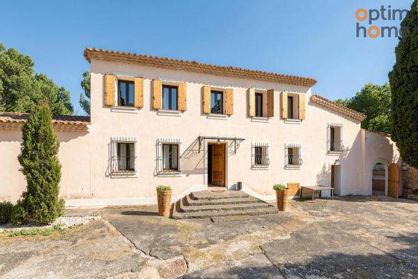 Aix-en-Provence demeure de caractère 18è siècle de 280 m2 ur 7880 m2