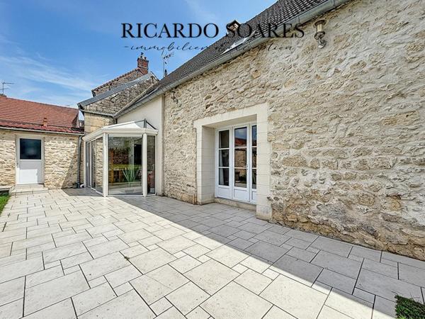 60870 VILLERS-SAINT-PAUL / LONGÈRE RÉNOVÉE / 213m² au sol / GRAND SÉJOUR 60m² / 4 CHAMBRES / TERRAIN 834m²