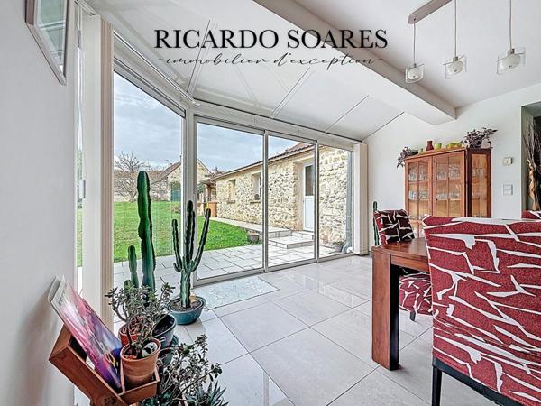 60870 VILLERS-SAINT-PAUL / LONGÈRE RÉNOVÉE / 213m² au sol / GRAND SÉJOUR 60m² / 4 CHAMBRES / TERRAIN 834m²