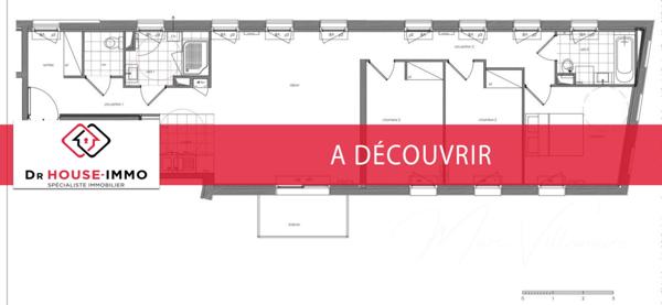 Appartement à vendre 4 pièces de 87 m²