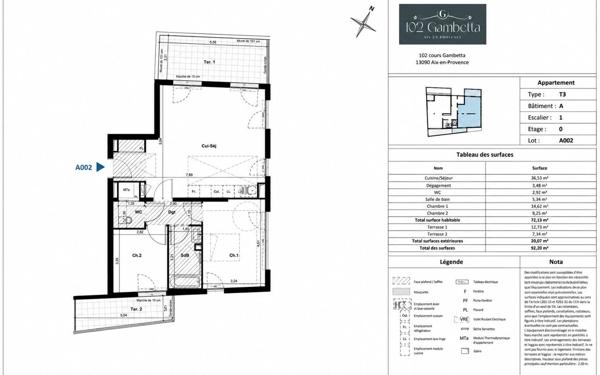 Appartement à vendre