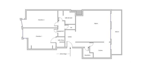 Appartement F3 à vendre  3 pièces - 72 m2 BOULOGNE BILLANCOURT - 92