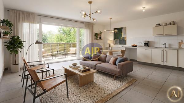 Appartement à vendre Merignac - 4 pièces, 75m² avec 3 chambre(s) à 328 000€ - AJP ACTEA Talence